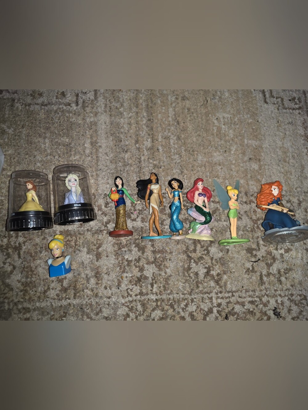 Disney. Figurines. Princess. Big bundle. Like new!